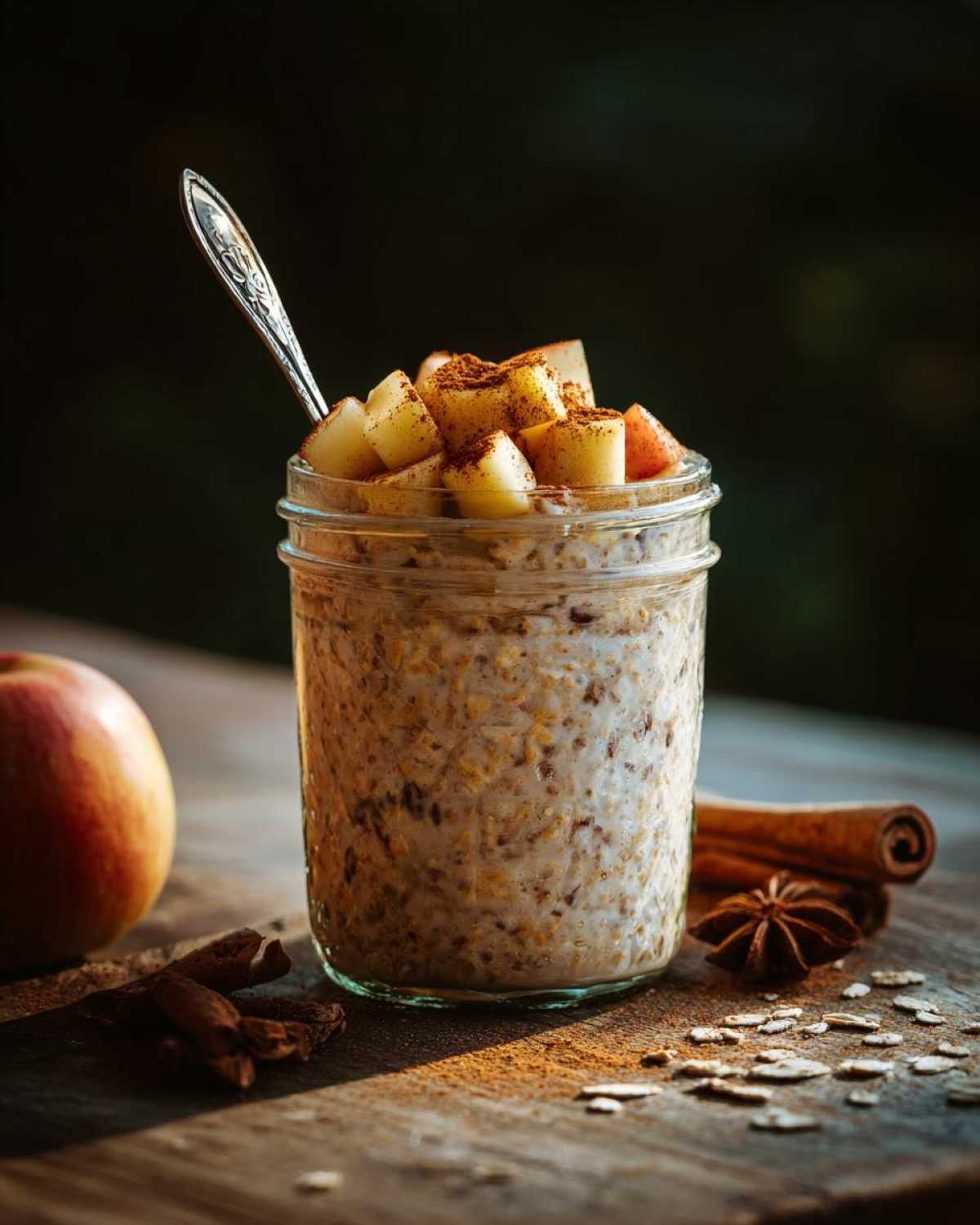 Apple Cinnamon Overnight Oats - detail 3