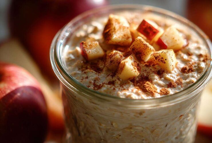 Apple Cinnamon Overnight Oats