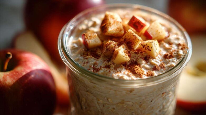 Apple Cinnamon Overnight Oats