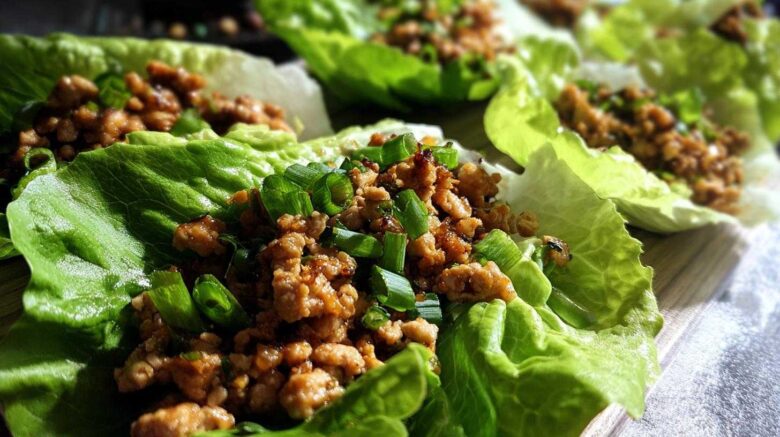 Asian Chicken Lettuce Wraps (Copycat)