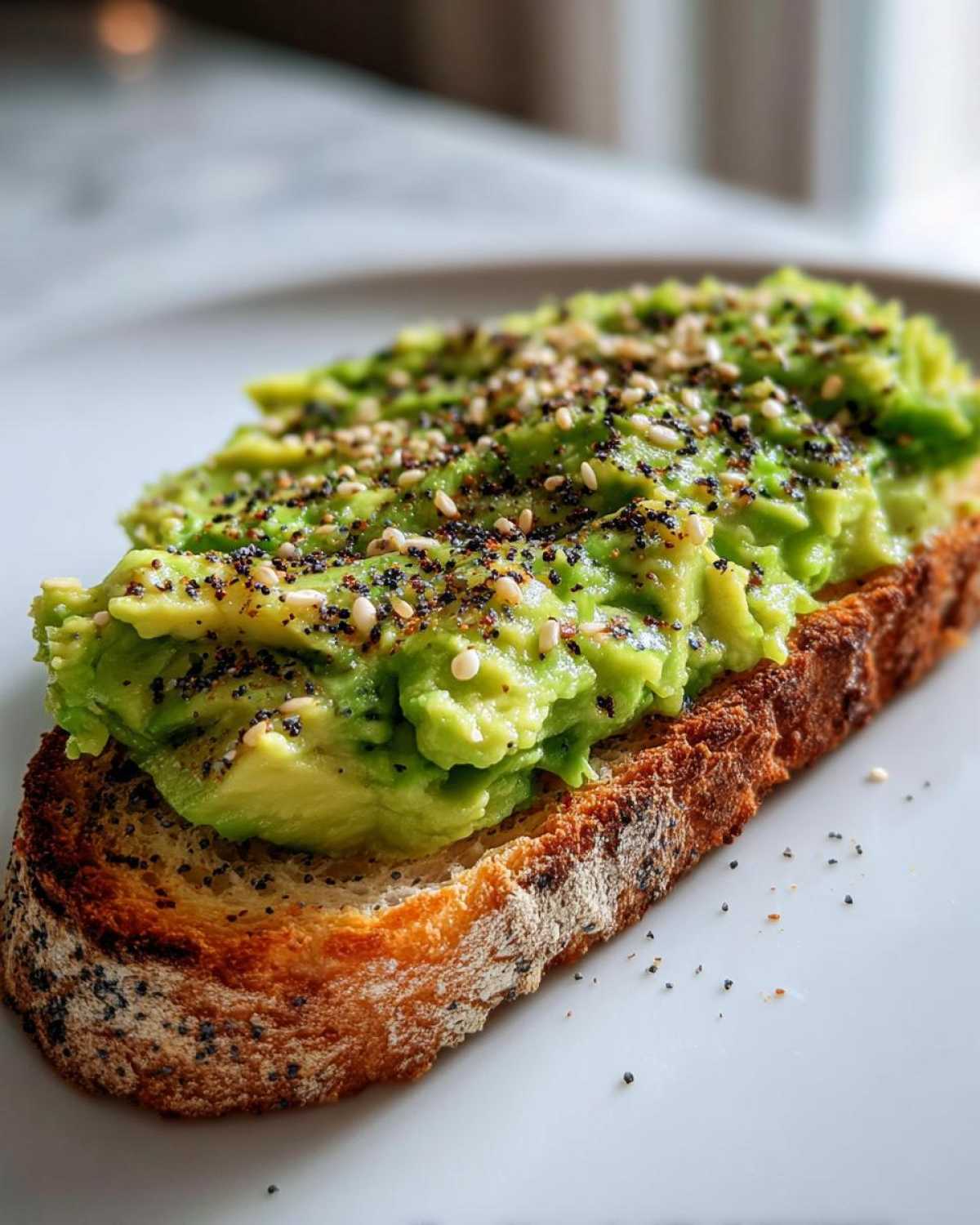 Avocado Toast with Everything Seasoning - detail 4