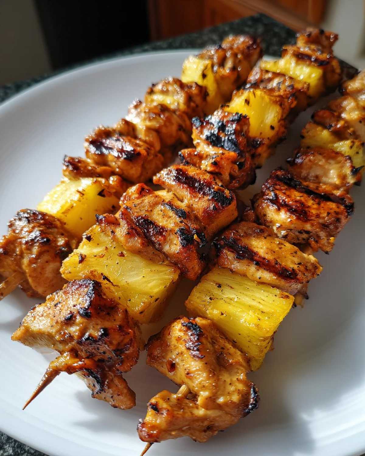 BBQ Pineapple Chicken Kabobs - detail 2