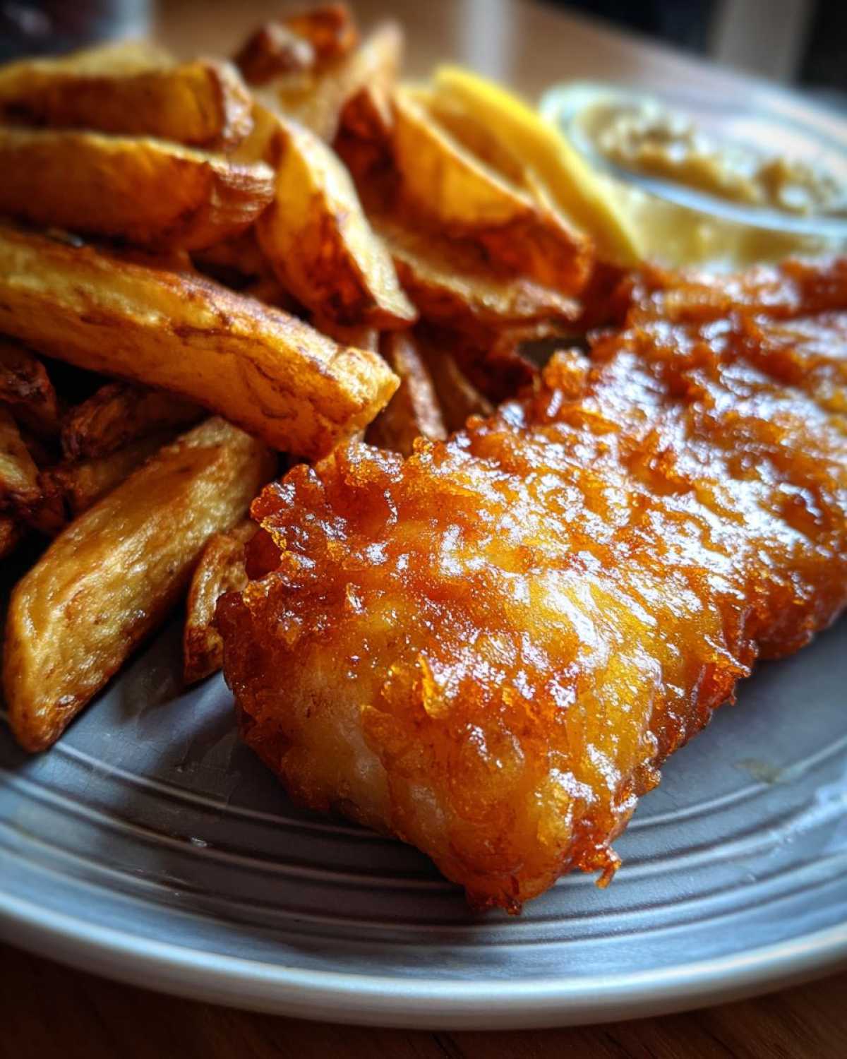 Beer-Battered Fish & Chips (Oven-Baked) - detail 3