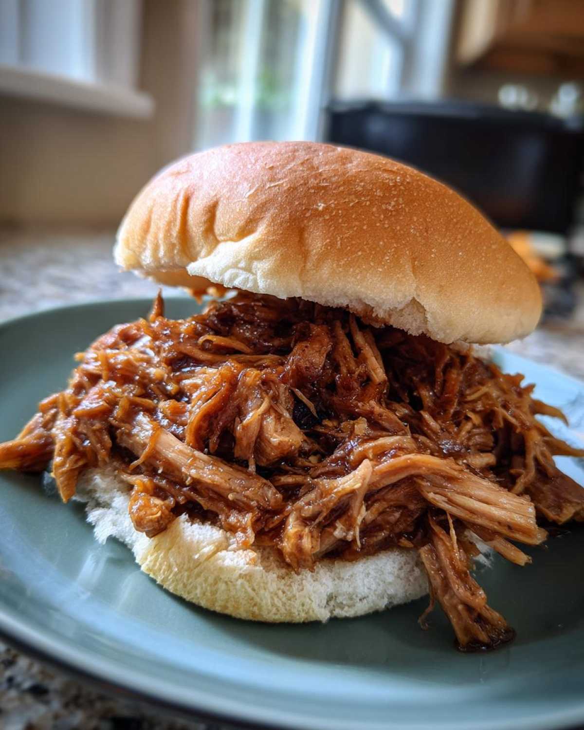 Beer-Braised Pulled Pork Sliders - detail 2