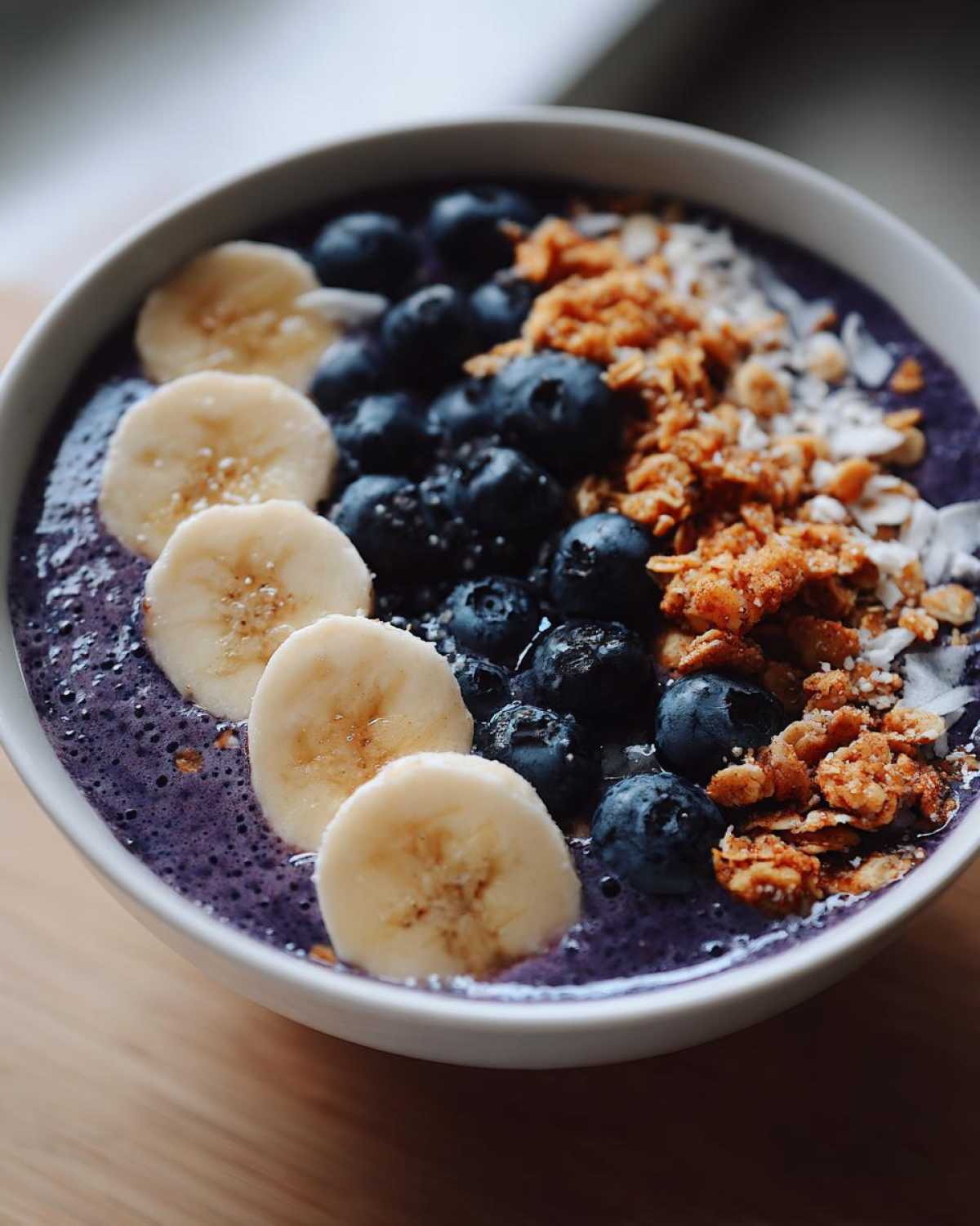 Blueberry Banana Smoothie Bowl - detail 1
