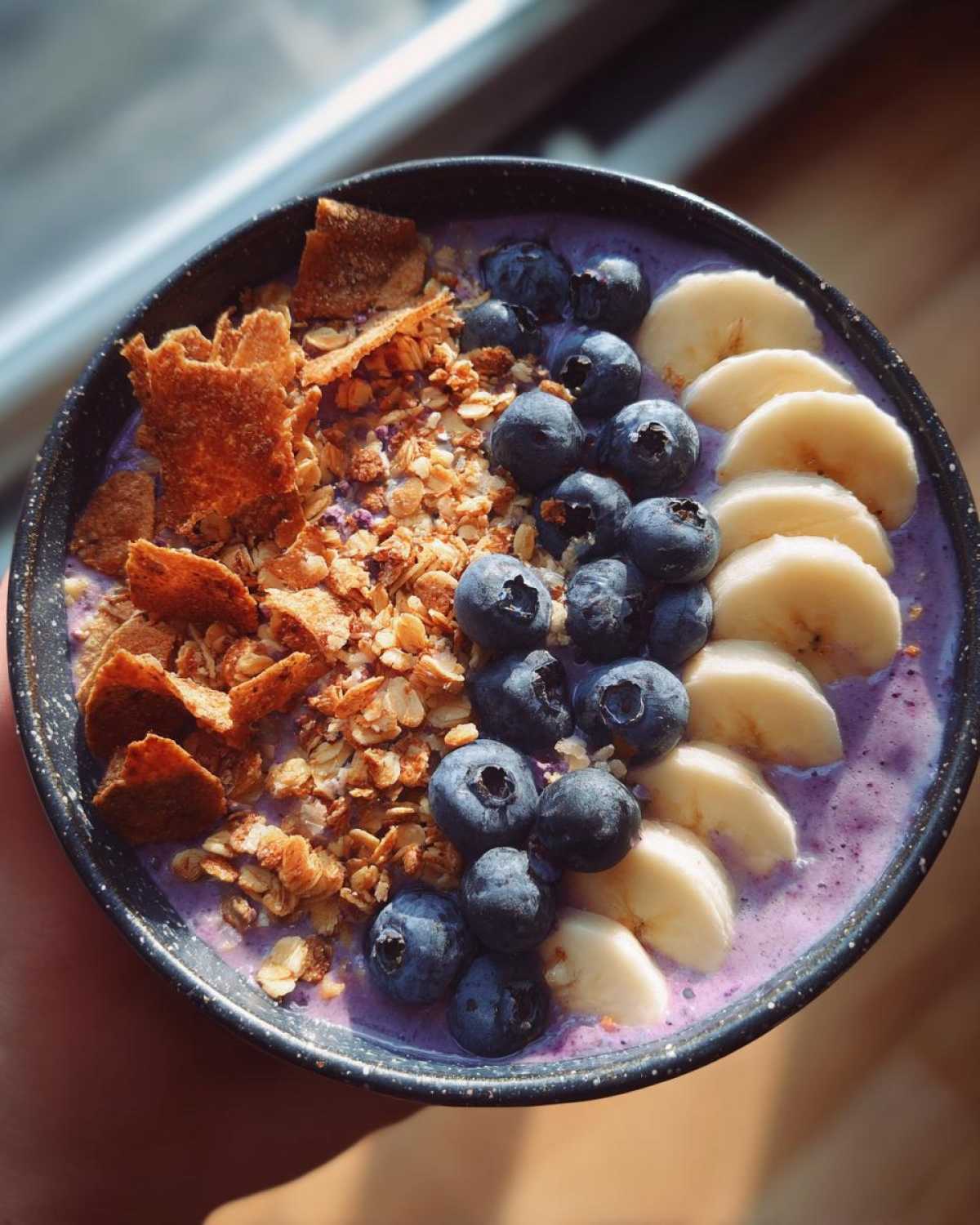 Blueberry Banana Smoothie Bowl - detail 2