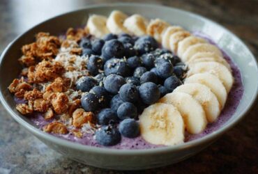 Blueberry Banana Smoothie Bowl