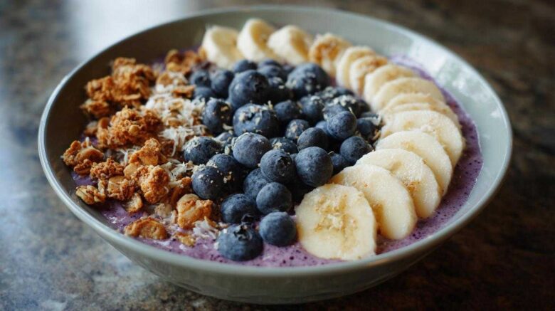 Blueberry Banana Smoothie Bowl