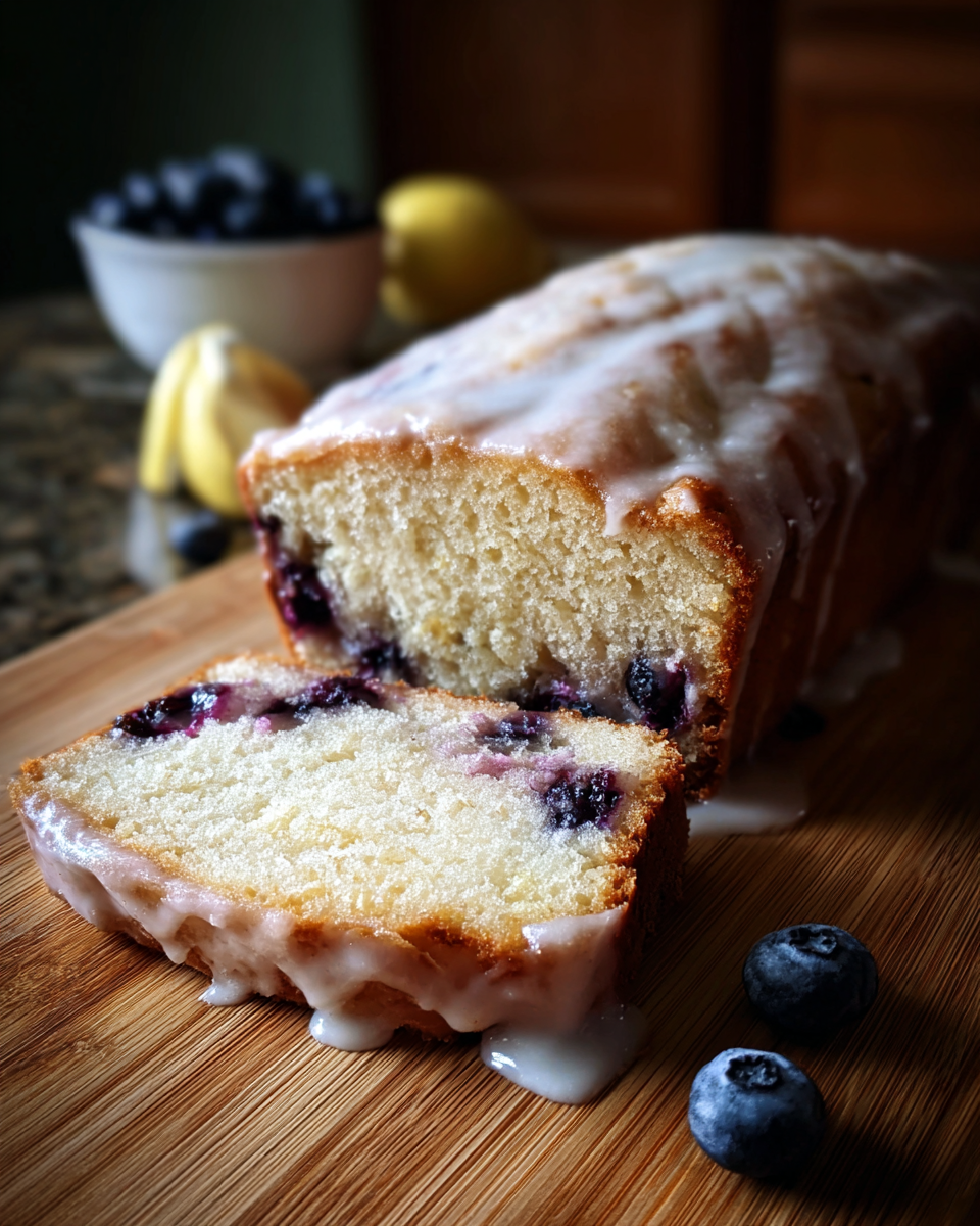 Blueberry Lemon Yogurt Loaf - detail 1