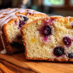 Blueberry Lemon Yogurt Loaf