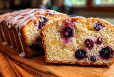 Blueberry Lemon Yogurt Loaf
