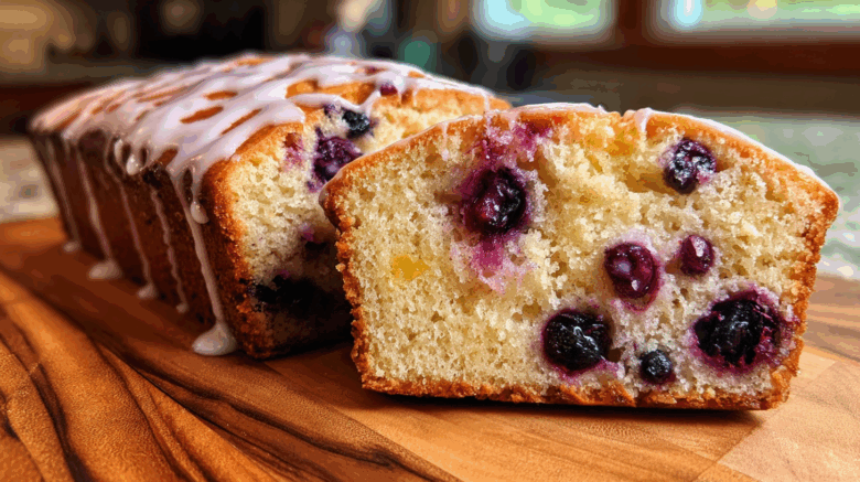 Blueberry Lemon Yogurt Loaf
