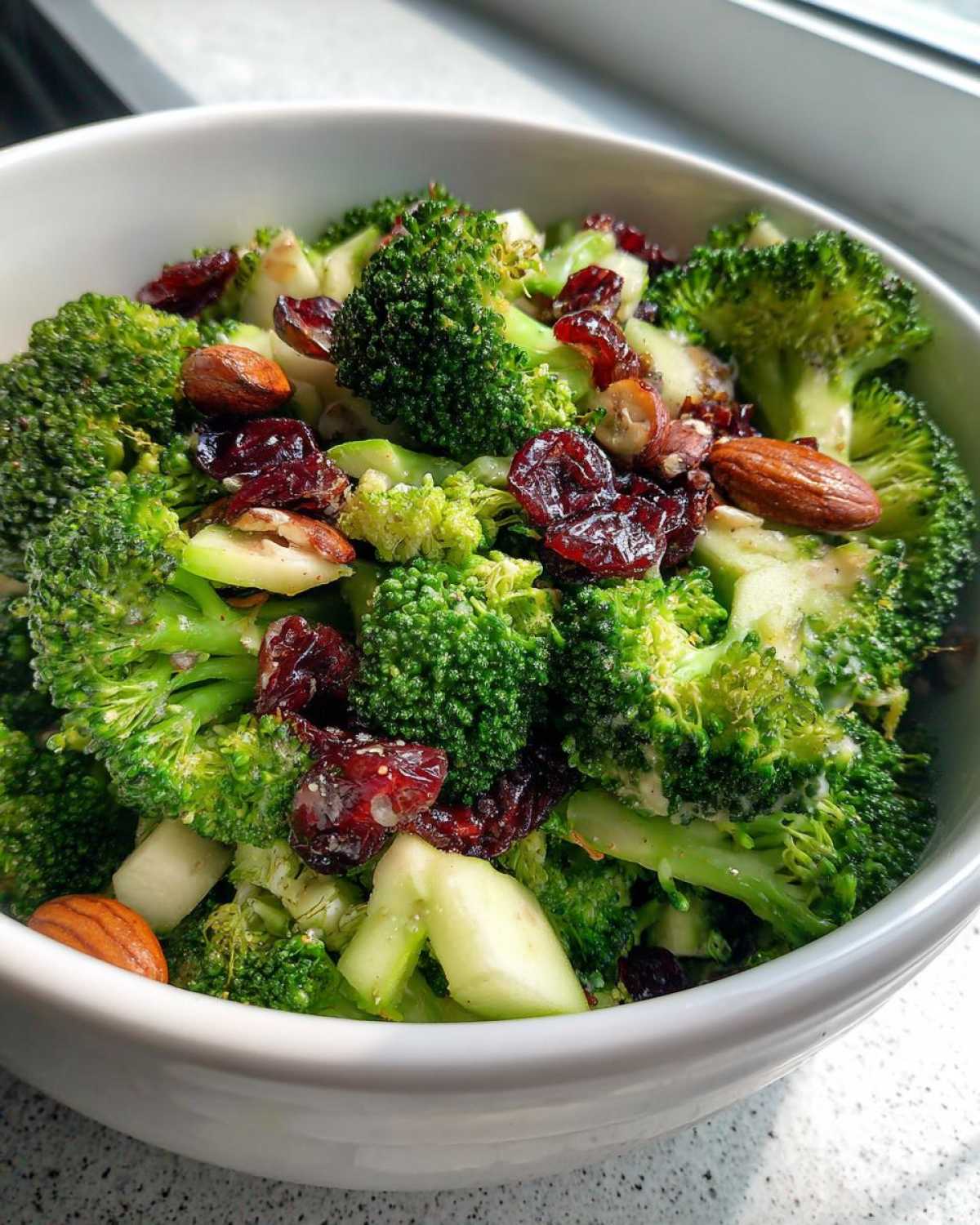 Broccoli Apple Salad (Light Dressing) - detail 1