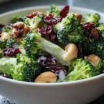 Broccoli Apple Salad (Light Dressing)