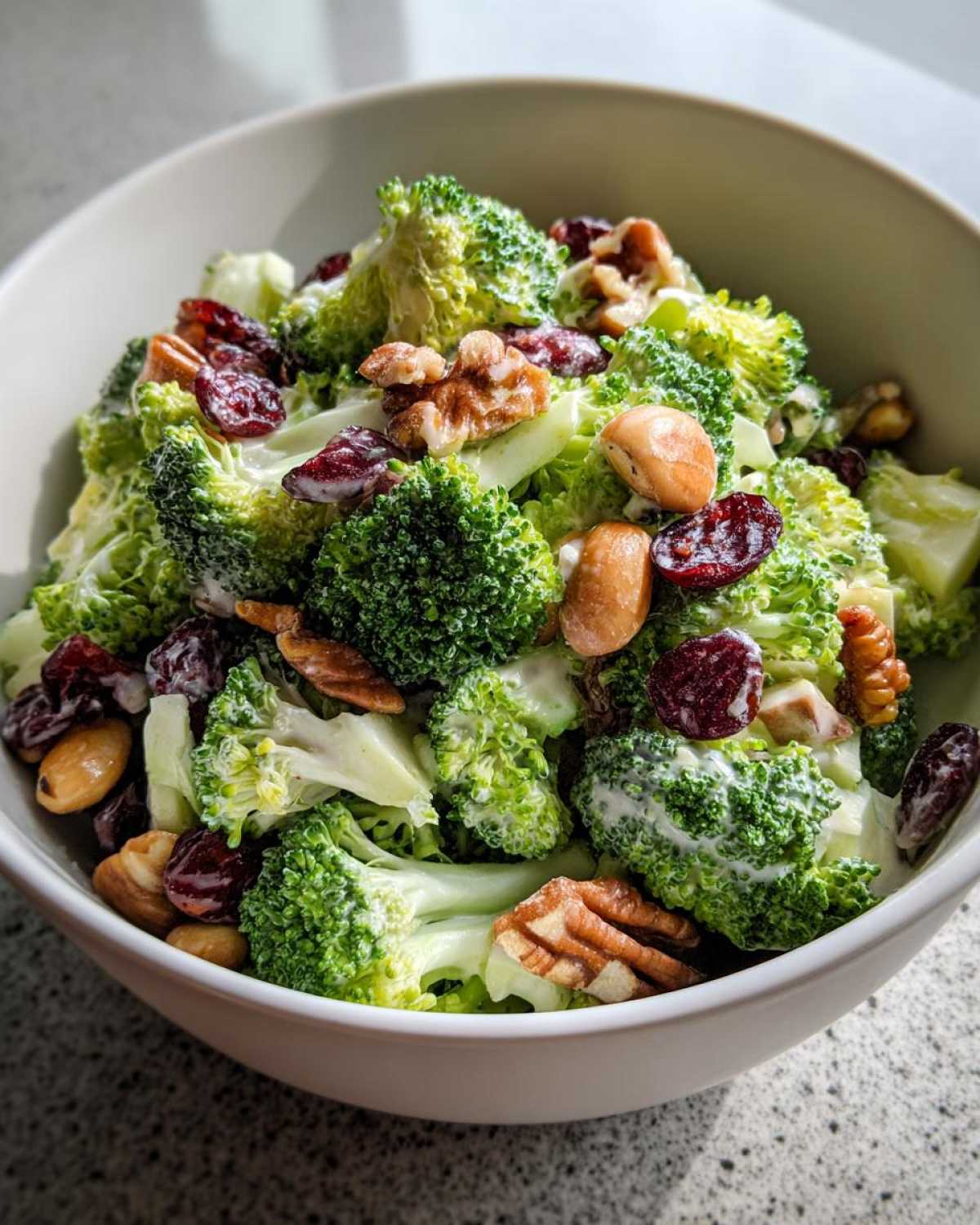 Broccoli Apple Salad (Light Dressing) - detail 3