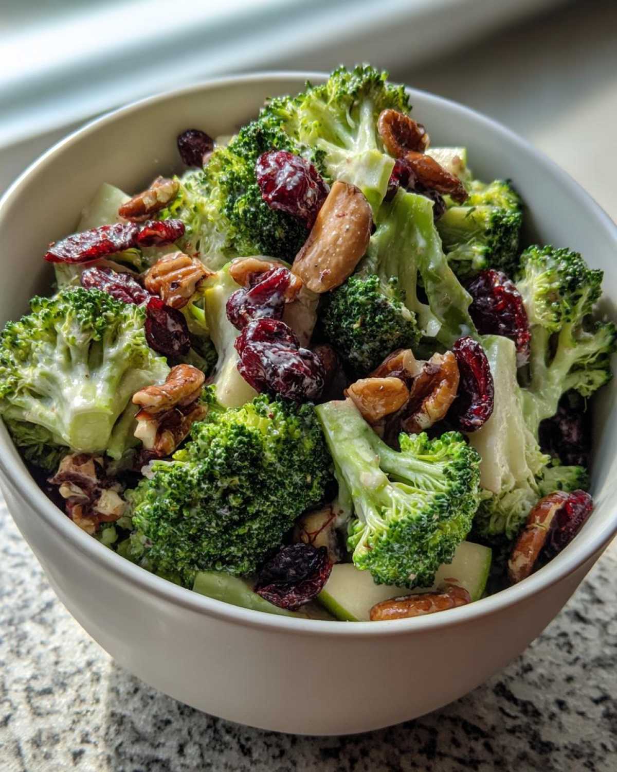 Broccoli Apple Salad (Light Dressing) - detail 4
