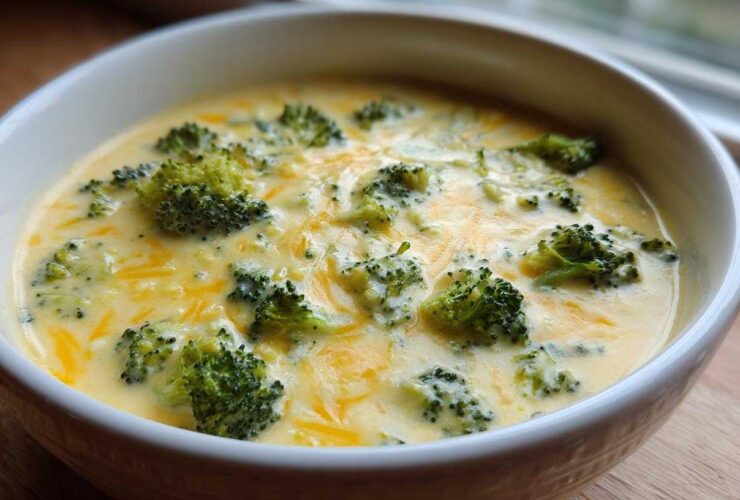 Broccoli Cheddar Soup (Panera Copycat)