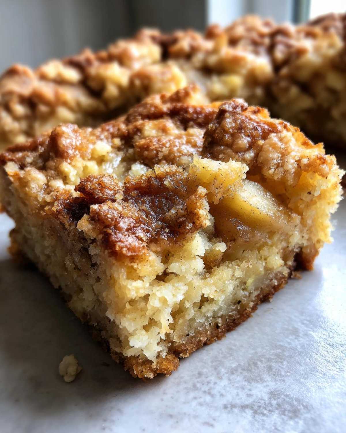 Brown Butter Apple Blondies - detail 2