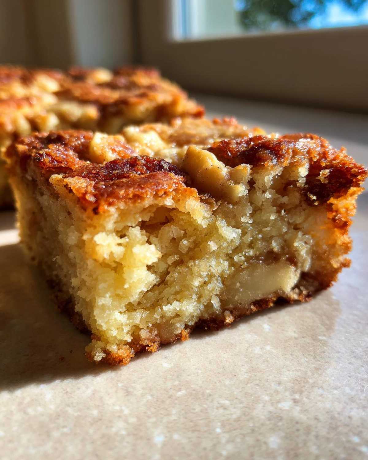 Brown Butter Apple Blondies - detail 3