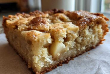 Brown Butter Apple Blondies