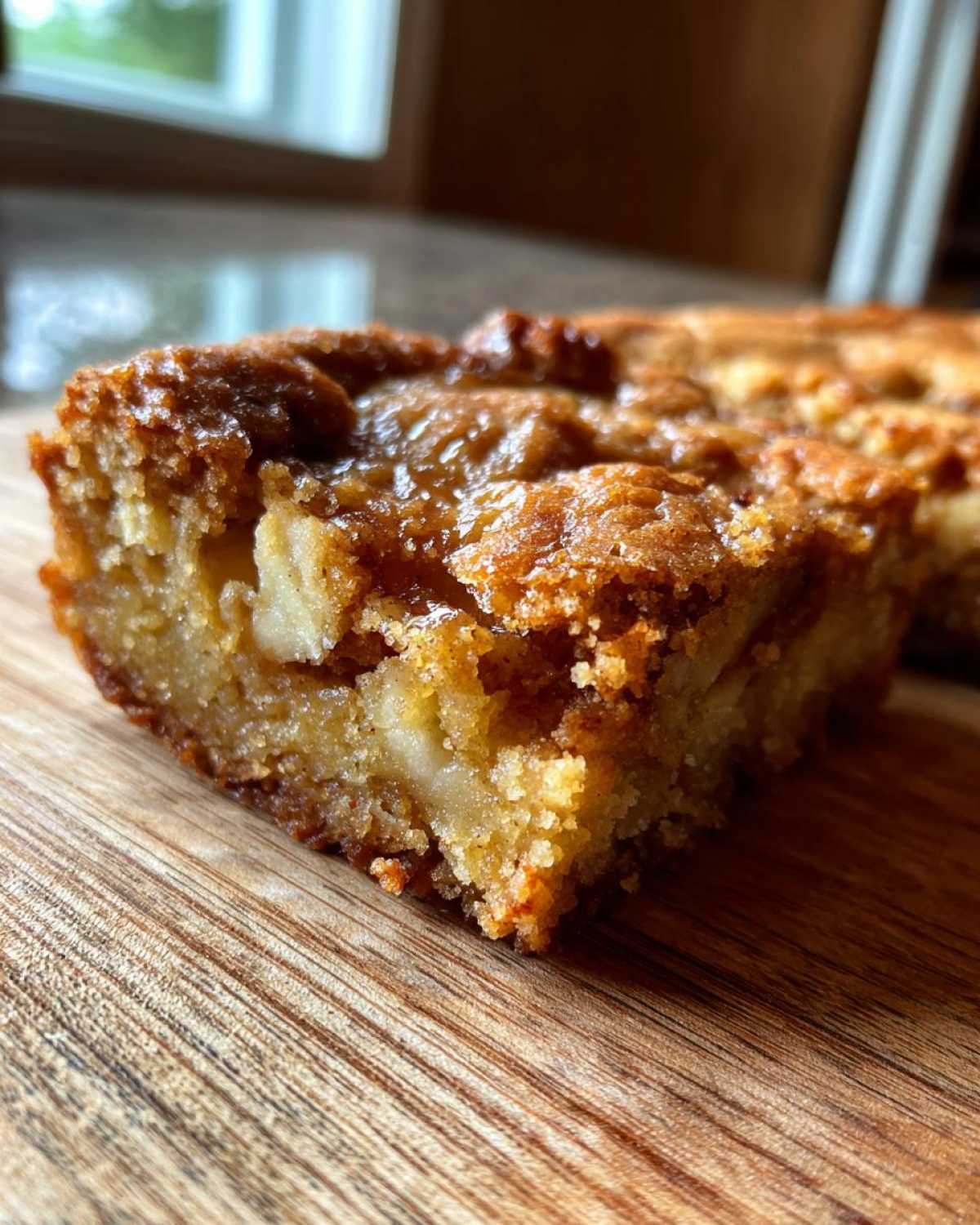 Brown Butter Apple Blondies - detail 4