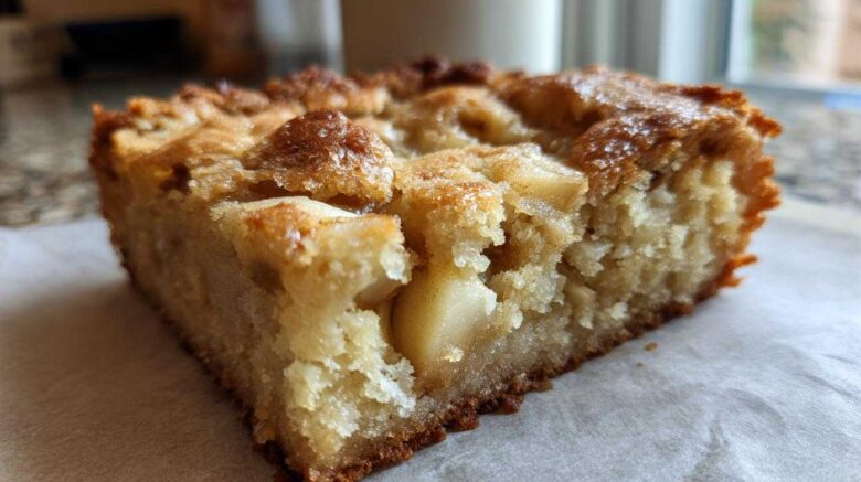 Brown Butter Apple Blondies