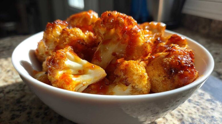 Buffalo Cauliflower Bites (Air Fryer)