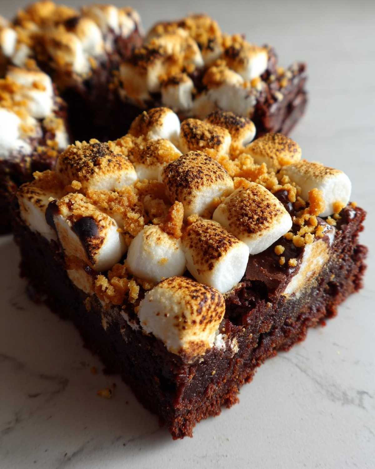 Campfire S’mores Brownies - detail 1