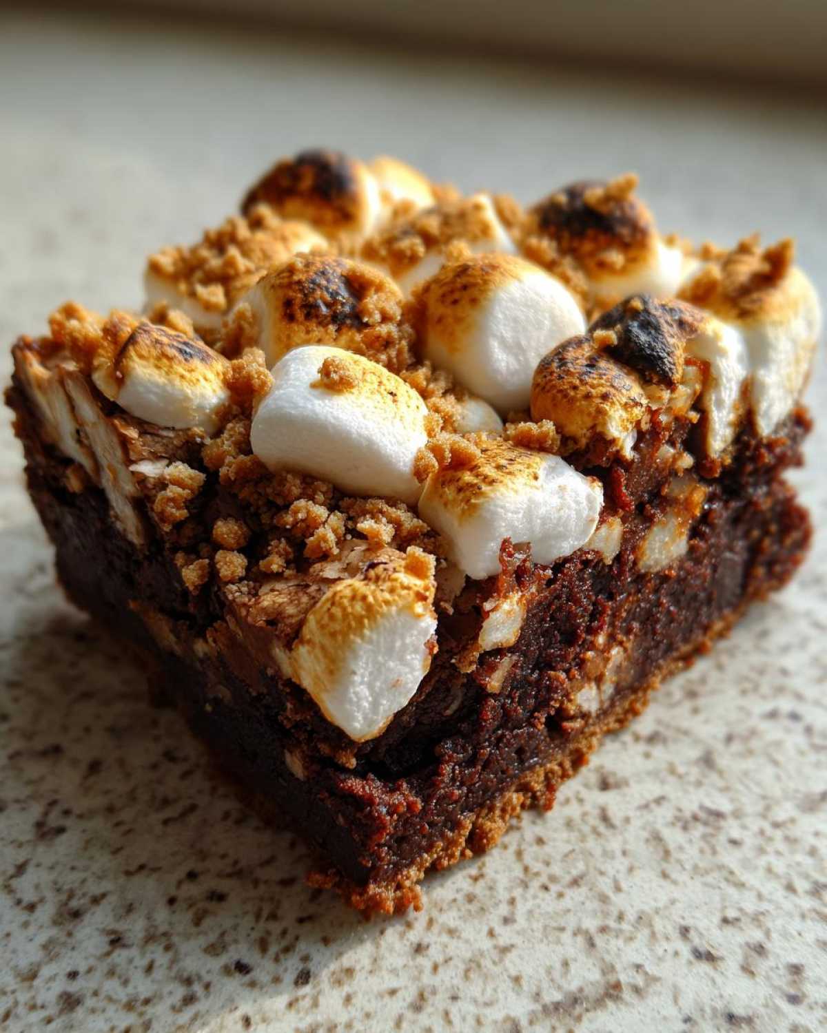 Campfire S’mores Brownies - detail 2