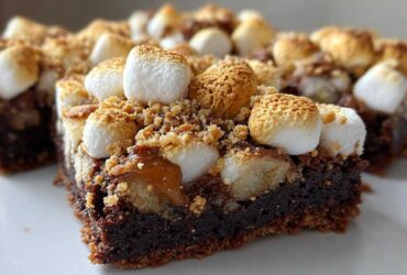Campfire S’mores Brownies