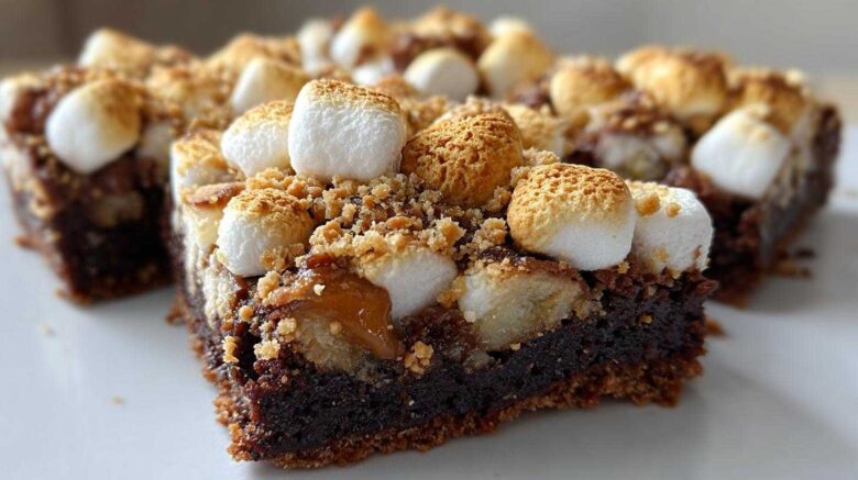 Campfire S’mores Brownies