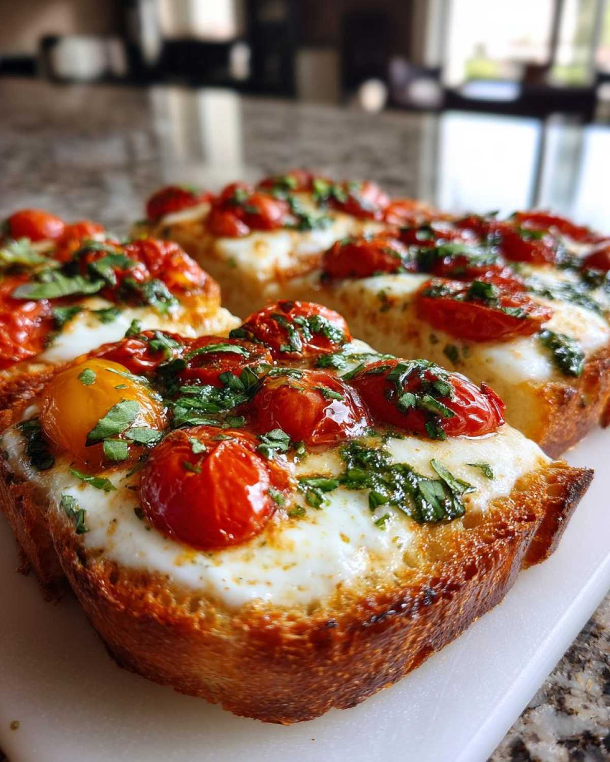 Caprese Garlic Bread - detail 1