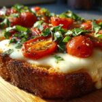 Caprese Garlic Bread