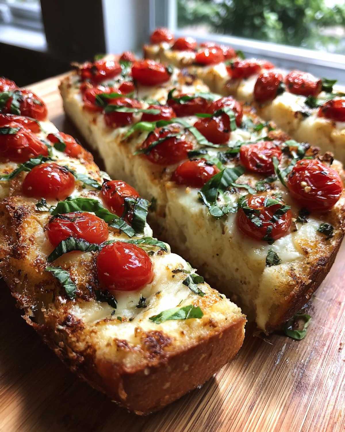 Caprese Garlic Bread - detail 2