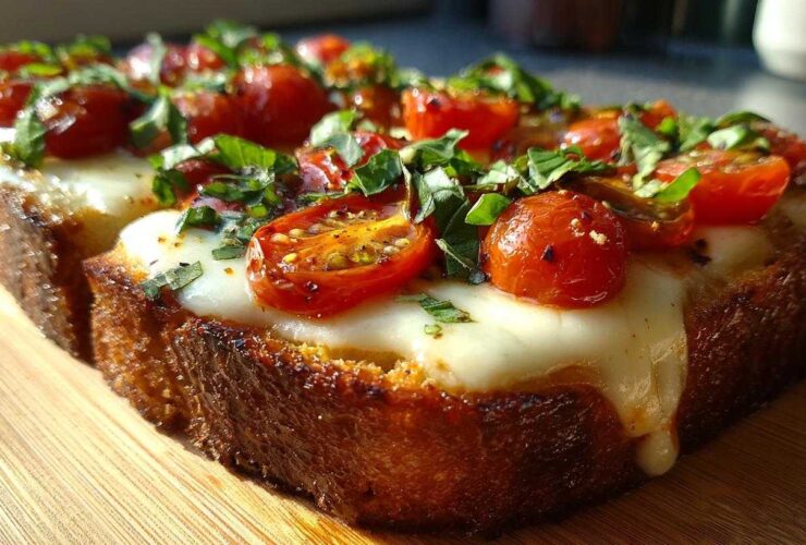 Caprese Garlic Bread
