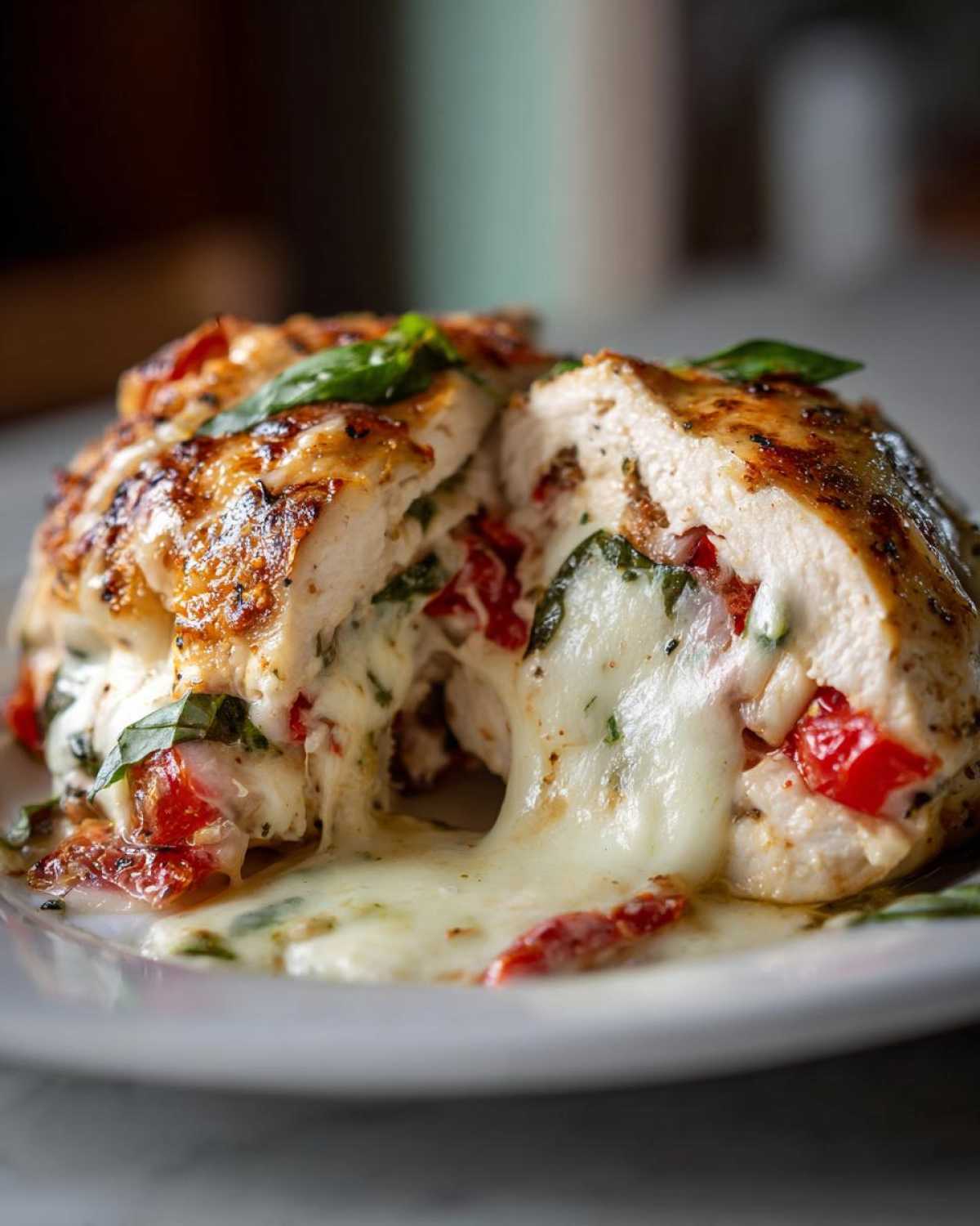Caprese Stuffed Chicken Breasts - detail 1