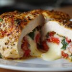 Caprese Stuffed Chicken Breasts