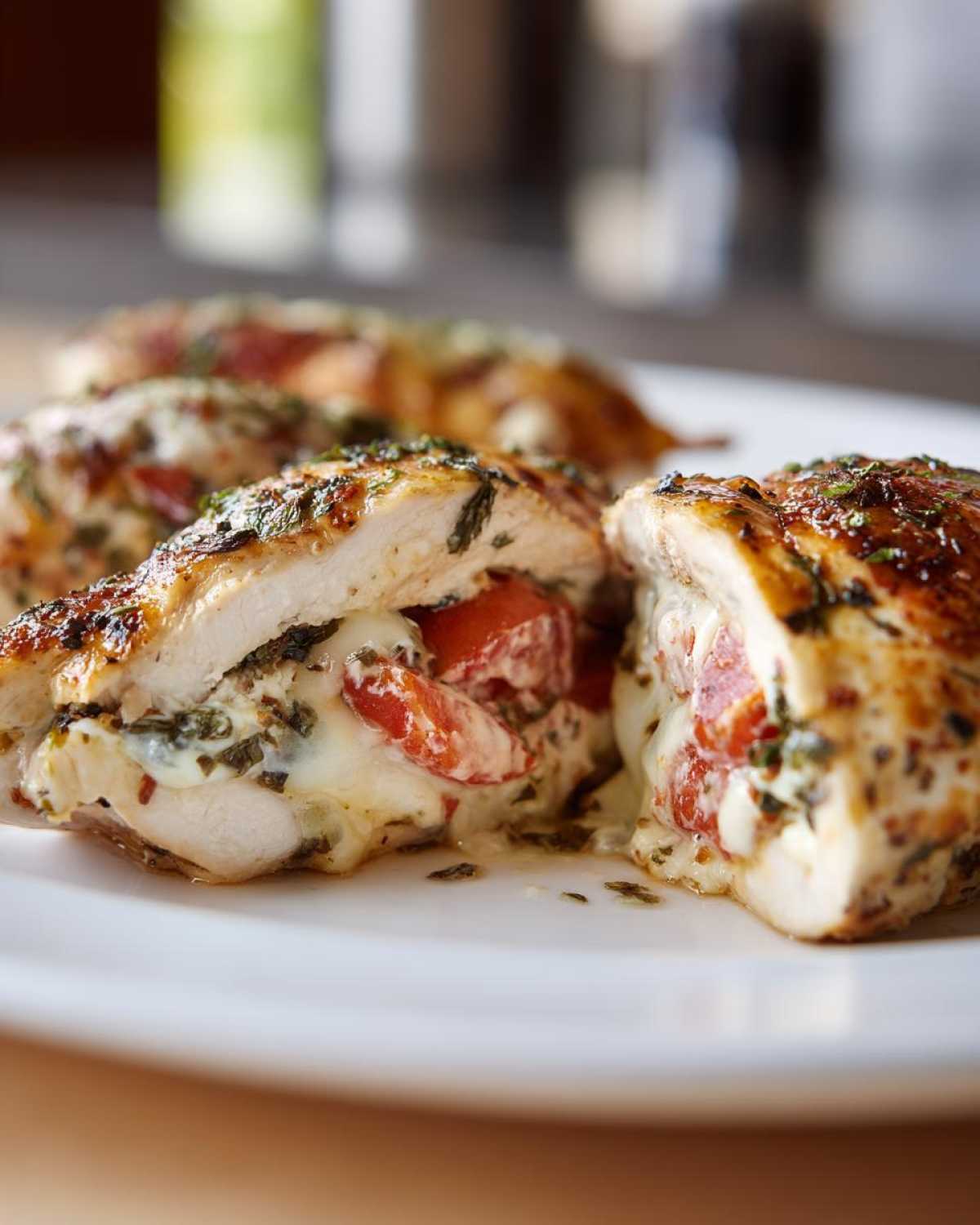 Caprese Stuffed Chicken Breasts - detail 4