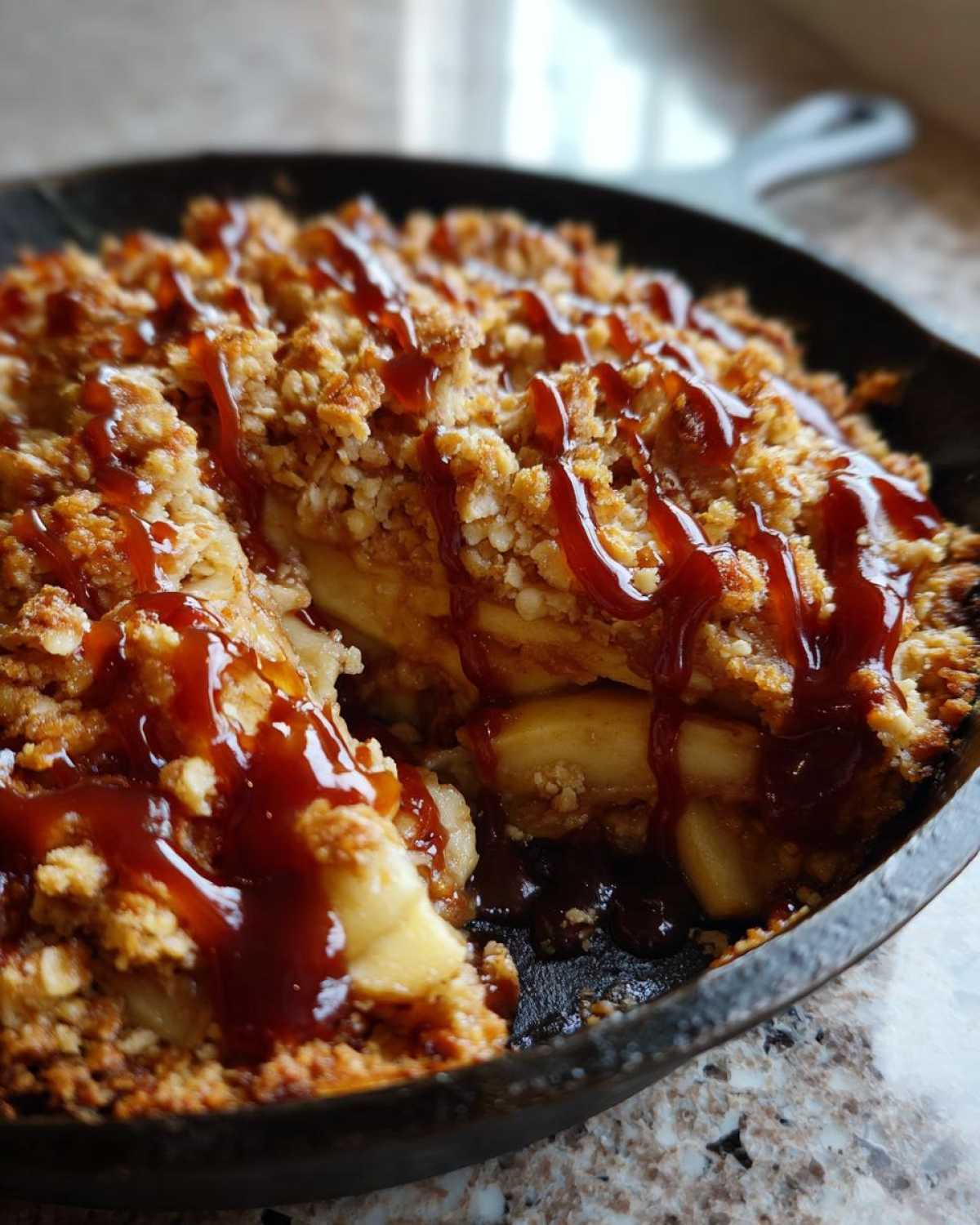 Caramel Apple Crisp Skillet - detail 1