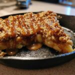 Caramel Apple Crisp Skillet