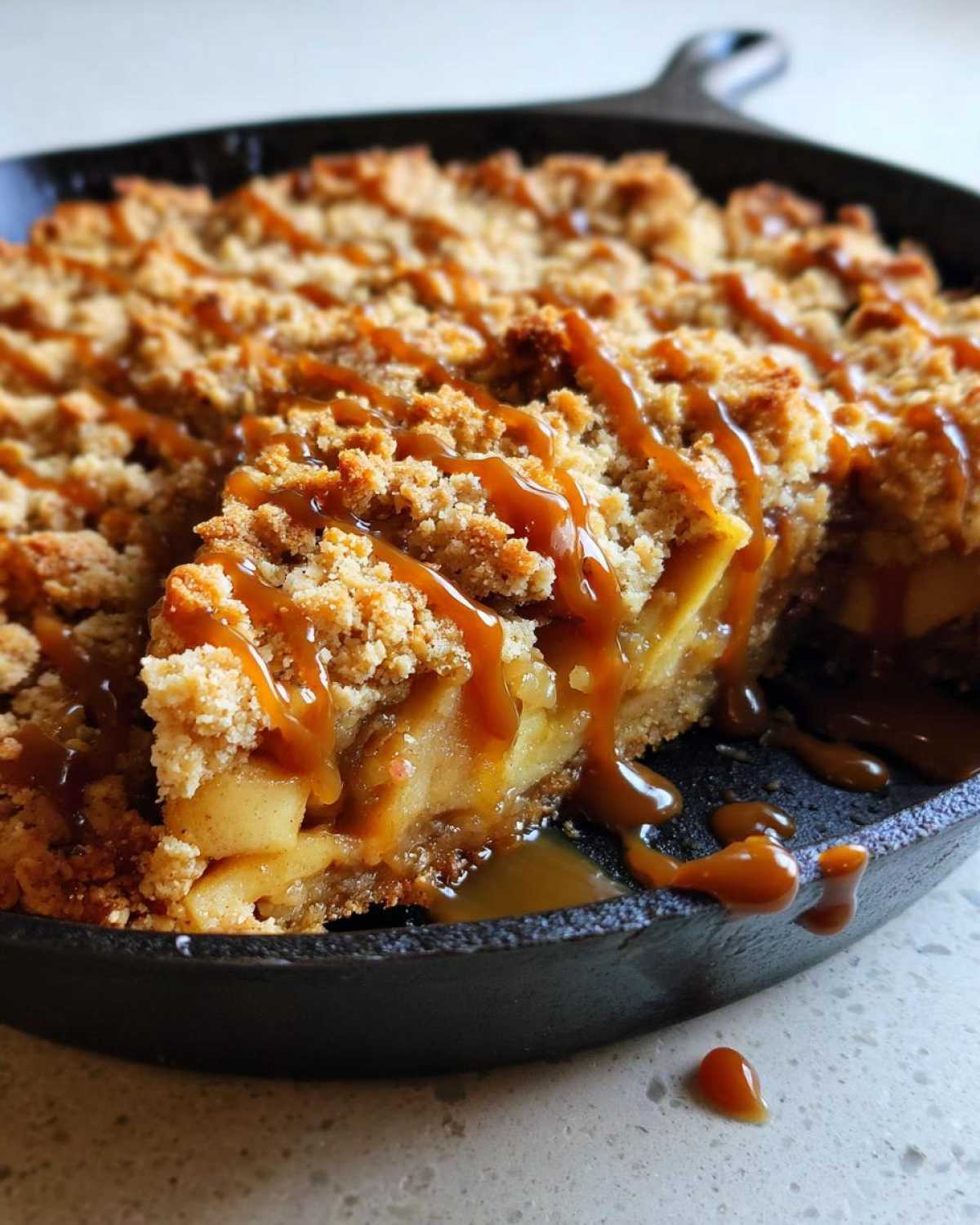 Caramel Apple Crisp Skillet - detail 4