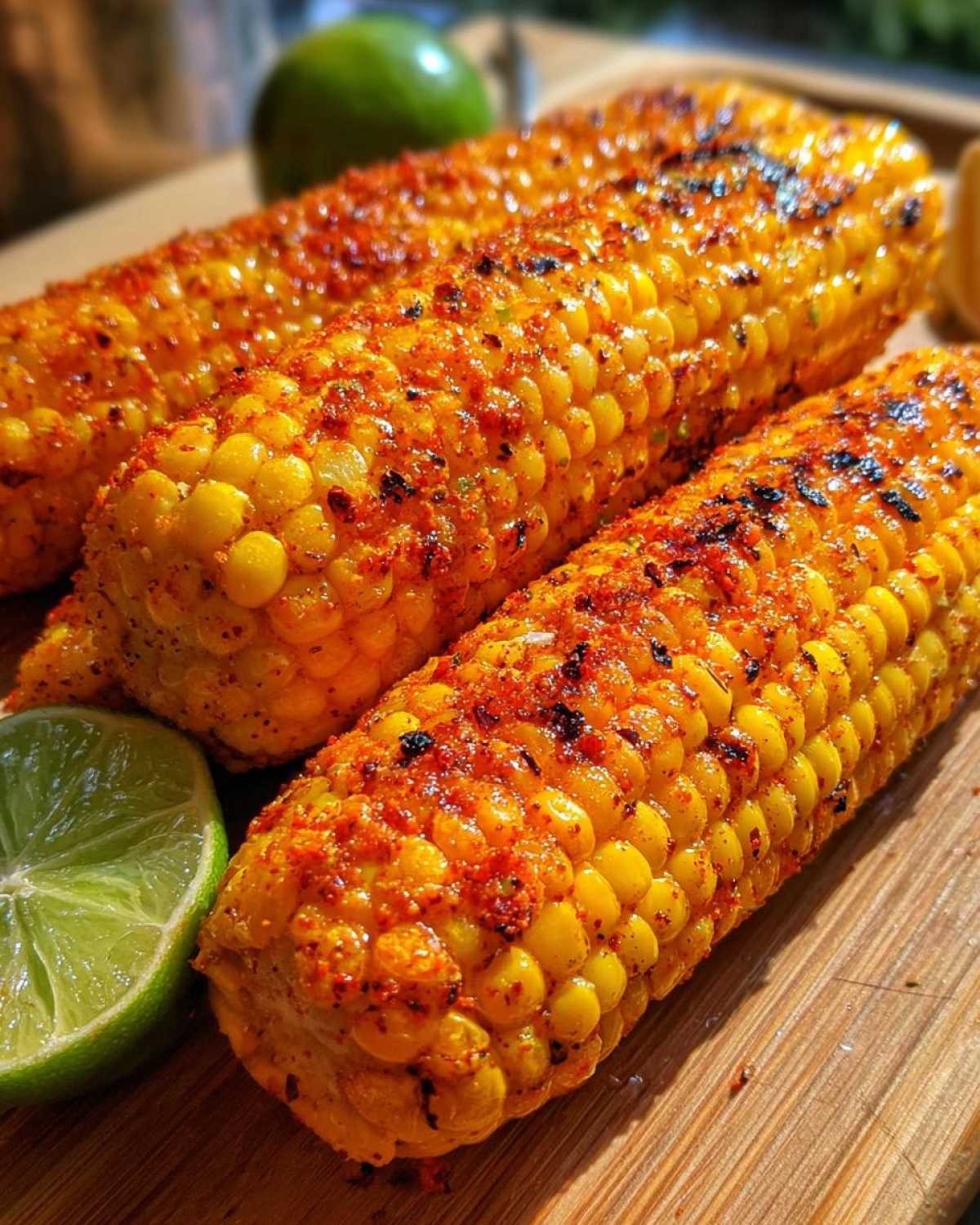 Chili-Lime Grilled Corn on the Cob - detail 4