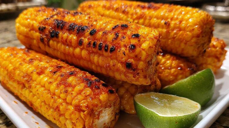 Chili-Lime Grilled Corn on the Cob