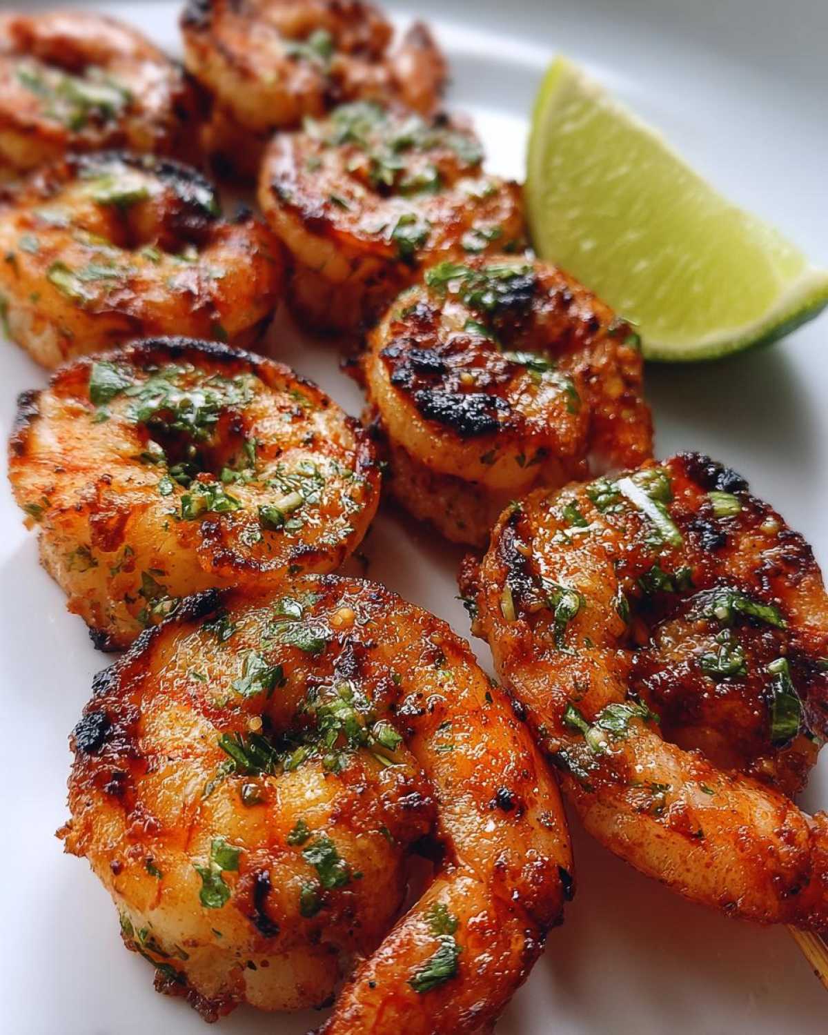 Chili Lime Grilled Shrimp Skewers - detail 3