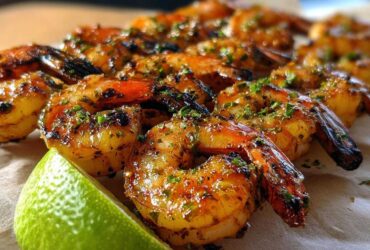 Chili Lime Grilled Shrimp Skewers