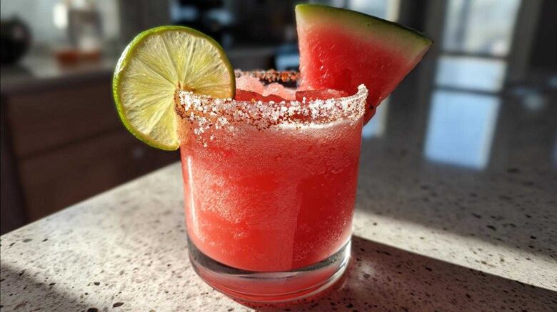 Chili-Spiced Watermelon Margarita