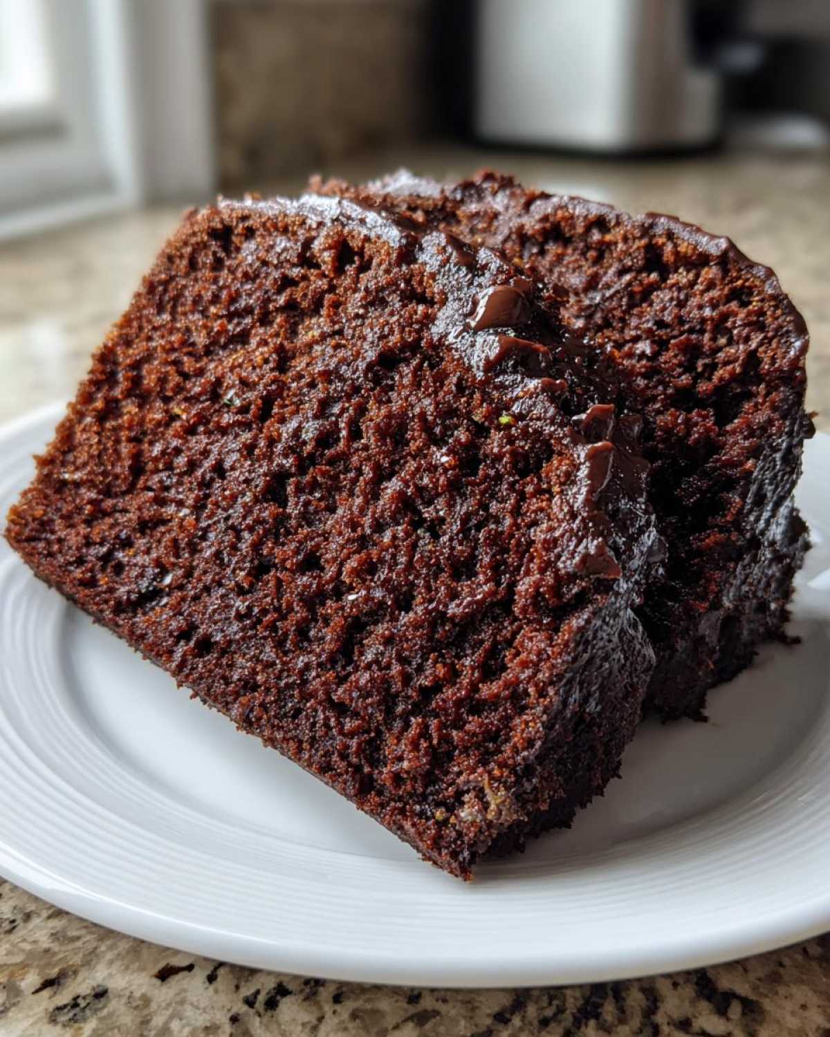 Chocolate Zucchini Cake - detail 2