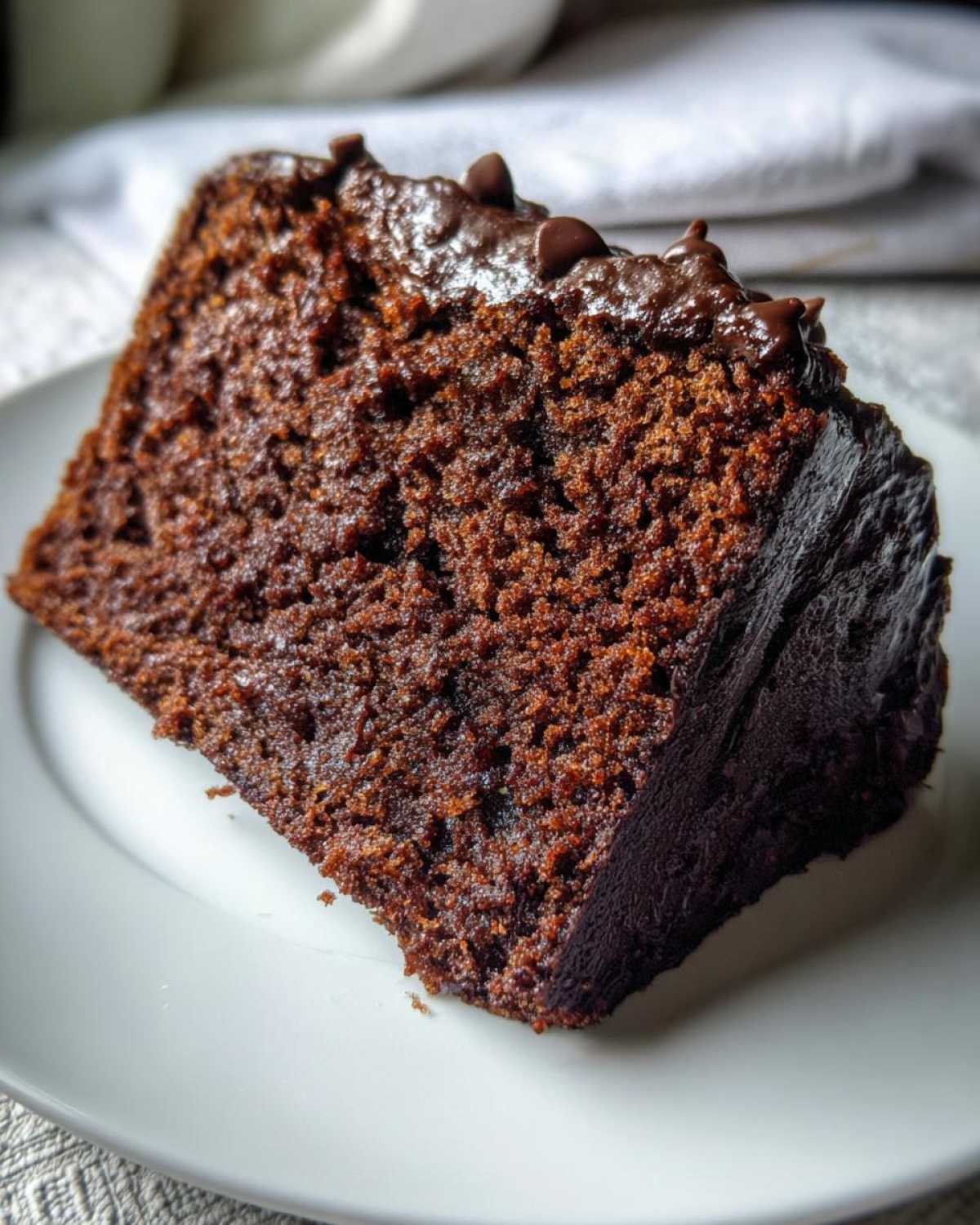 Chocolate Zucchini Cake - detail 3