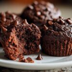Chocolate protein muffins