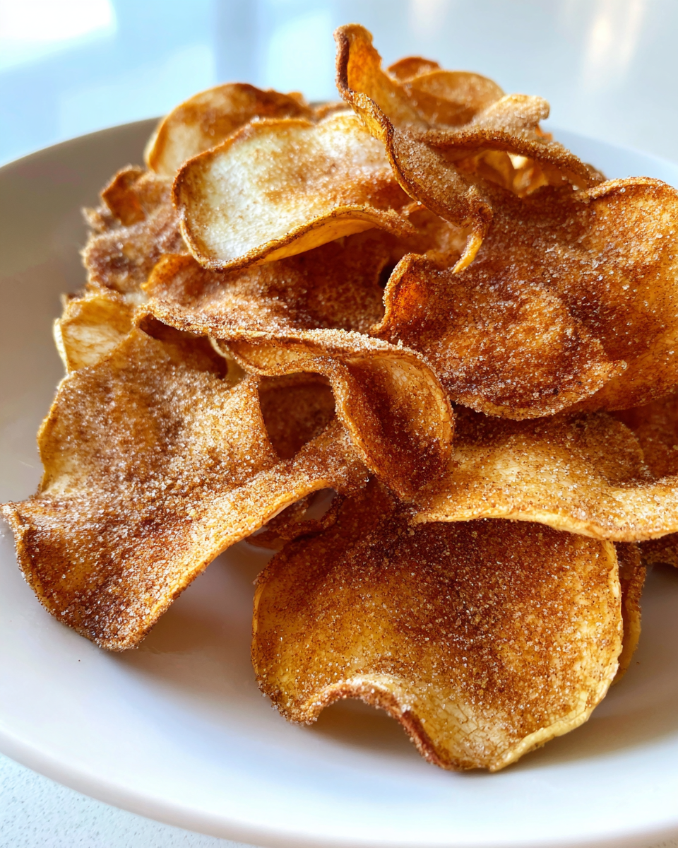 Cinnamon Sugar Apple Chips - detail 2